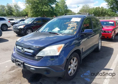2007 Honda Cr-V Ex-L from USA, damaged, VIN 5J6RE48727L015698